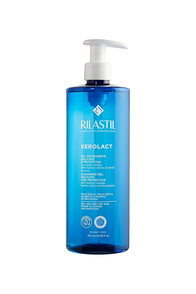 Amazon.com: Rilastil Xerolact - Gel Limpiador Reparador para
